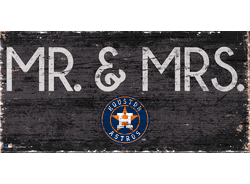 Houston Astros Mr. & Mrs. Sign