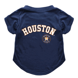 Houston Astros Pet T-Shirt  - Extra Small
