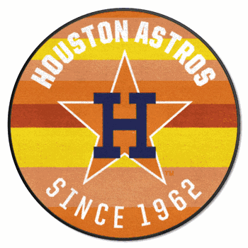 Houston Astros Roundel Rug - 27in. Diameter1984