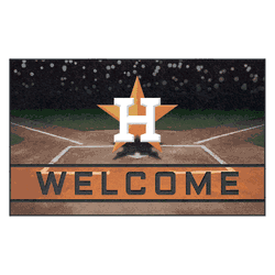 Houston Astros Rubber Door Mat - 18in. x 30in.