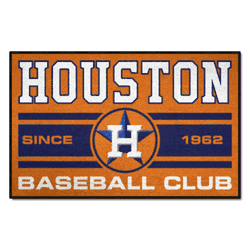 Houston Astros Starter Mat Accent Rug - 19in. x 30in.