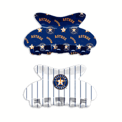 Houston Astros Team Hair Claw Set