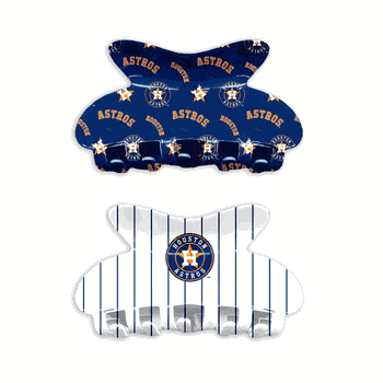 Houston Astros Team Hair Claw Set