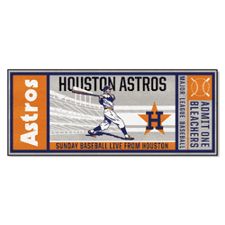 Houston Astros Ticket Runner Rug - 30in. x 72in.1984