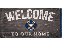 Houston Astros Welcome Distressed Sign