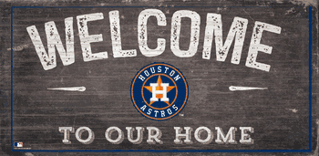 Houston Astros Welcome Distressed Sign
