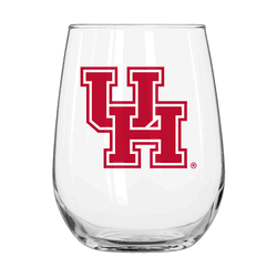 Houston Cougars 16oz Gameday Glass Curved Beverage