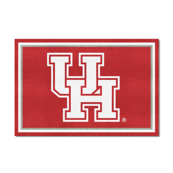 Houston Cougars 5ft. x 8 ft. Plush Area Rug