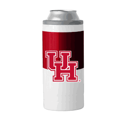 Houston Cougars Colorblock 12oz Slim Can Coolie