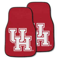 Houston Cougars Front Carpet Car Mat Set - 2 Pieces