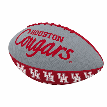 Houston Cougars Repeating Mini-Size Rubber Football
