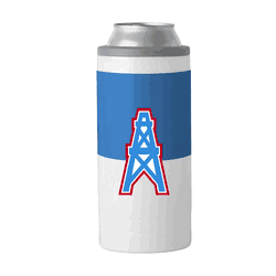 Houston Oilers 12oz Colorblock Slim Can Coolie
