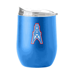 Houston Oilers 16oz Flipside Powder Coat Curved Bev