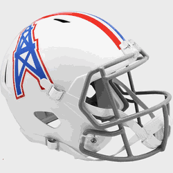 Houston Oilers 1975 to 1980 Speed Replica Full Size Throwback Helmet