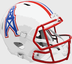 Houston Oilers 1981 to 1998 Speed Replica Full Size Throwback Helmet
