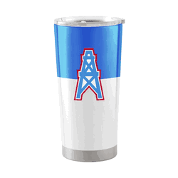 Houston Oilers 20oz Colorblock Stainless Steel Tumbler