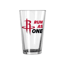 Houston Rockets 16oz Slogan Pint Glass