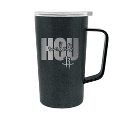 Houston Rockets 18oz Onyx Hustle Travel Mug