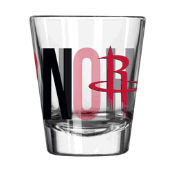 Houston Rockets 2oz Overtime Shot Glass