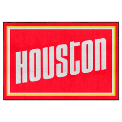 Houston Rockets 5ft. x 8 ft. Plush Area Rug