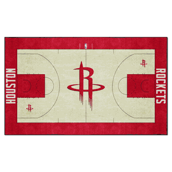 Houston Rockets 6 ft. x 10 ft. Plush Area Rug