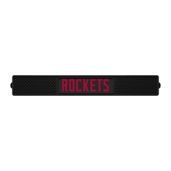 Houston Rockets Bar Drink Mat - 3.25in. x 24in.
