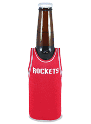 Houston Rockets Bottle Jersey Holder Red