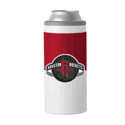 Houston Rockets Colorblock 12oz Slim Can Coolie