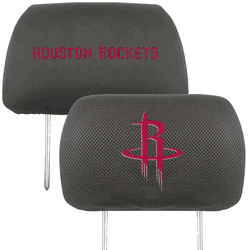 Houston Rockets Embroidered Head Rest Cover Set - 2 Pieces
