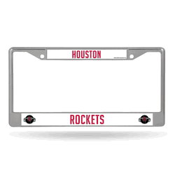 Houston Rockets - Global Logo - Chrome Frame