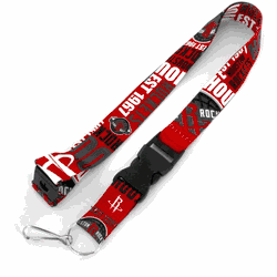Houston Rockets Lanyard Breakaway Style Dynamic Design