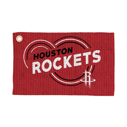 Houston Rockets NBA Droplets Waffle Fan Towel 16x25 inches