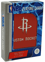 Houston Rockets Playing Cards Logo