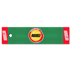 Houston Rockets Putting Green Mat - 1.5ft. x 6ft.