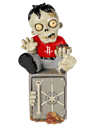 Houston Rockets Zombie Figurine Bank CO