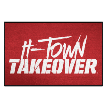 Houston Starter Mat Accent Rug - 19in. x 30in. Slogan Design