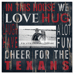 Houston Texans 10x10 In This House Frame
