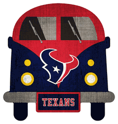 Houston Texans 12" Team Bus Sign