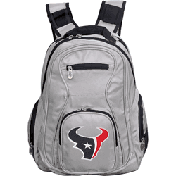 Houston Texans 19" Premium Laptop Backpack, GRAY