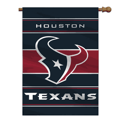 Houston Texans 2-Sided 28 X 40 House Banner