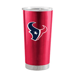 Houston Texans 20oz Red Gameday Stainless Steel Tumbler