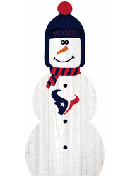 Houston Texans 31" Snowman Leaner
