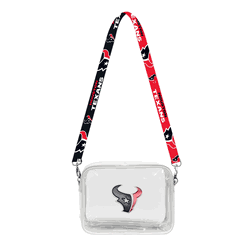 Houston Texans 3D Logo Clear Fanny Fan Purse
