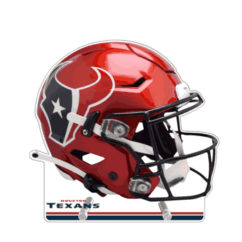 Houston Texans Acrylic Standee, Alternative Helmet