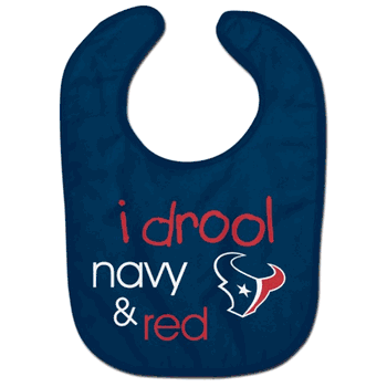Houston Texans Baby Bib All Pro Style I Drool Design