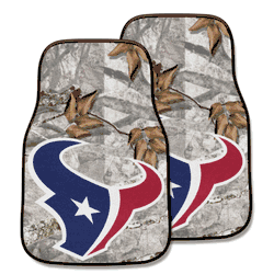 Houston Texans Camo Front Carpet Car Mat Set - 2 Pieces