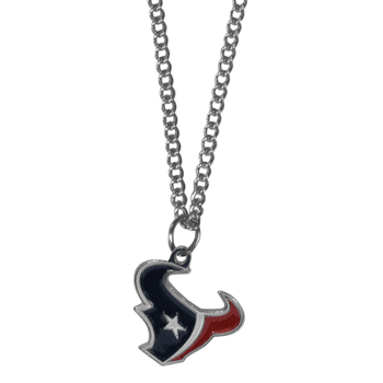 Houston Texans Chain Necklace with Small Charm