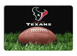 Houston Texans Classic NFL Football Pet Bowl Mat - L