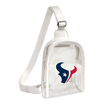 Houston Texans Clear Mini Sling Stadium Bag