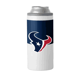 Houston Texans Colorblock 12oz Slim Can Coolie
